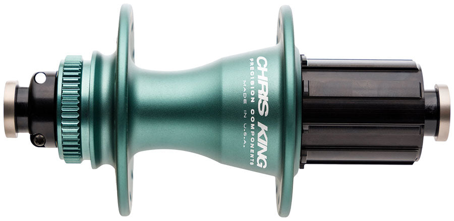 Chris King R45D Rear Hub - 12 x 142mm Center-Lock HG 11 Road Matte Jade 32H