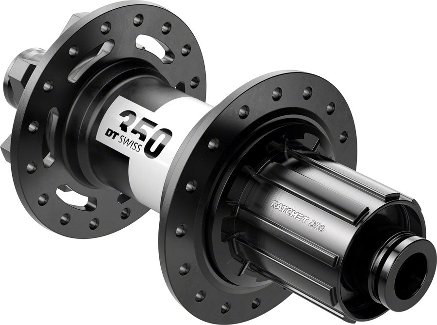DT Swiss 350 DEG Rear Hub - 12 x 148mm 6-Bolt HG 11 MTN Black 32H 72pt