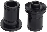 All-City Go-Devil Front Hub Conversion Caps: Quick Release Black