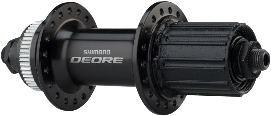 Shimano Deore FH-M6000 Rear Hub - QR x 135mm Center-Lock HG10 Black 36H