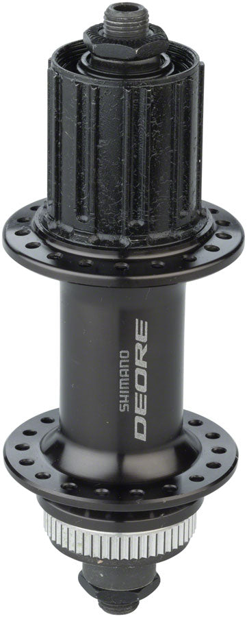 Shimano Deore FH-M6000 Rear Hub - QR x 135mm Center-Lock HG10 Black 36H