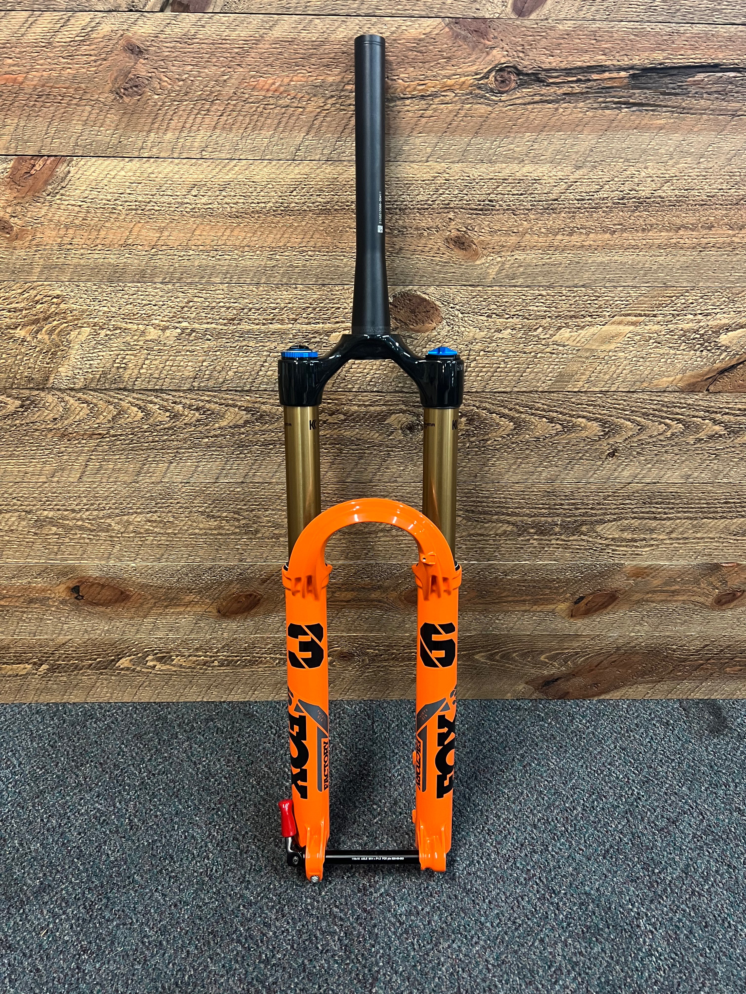 Fox 36 Factory 29" 160mm Shiny Orange/Black GRIP2 44mm