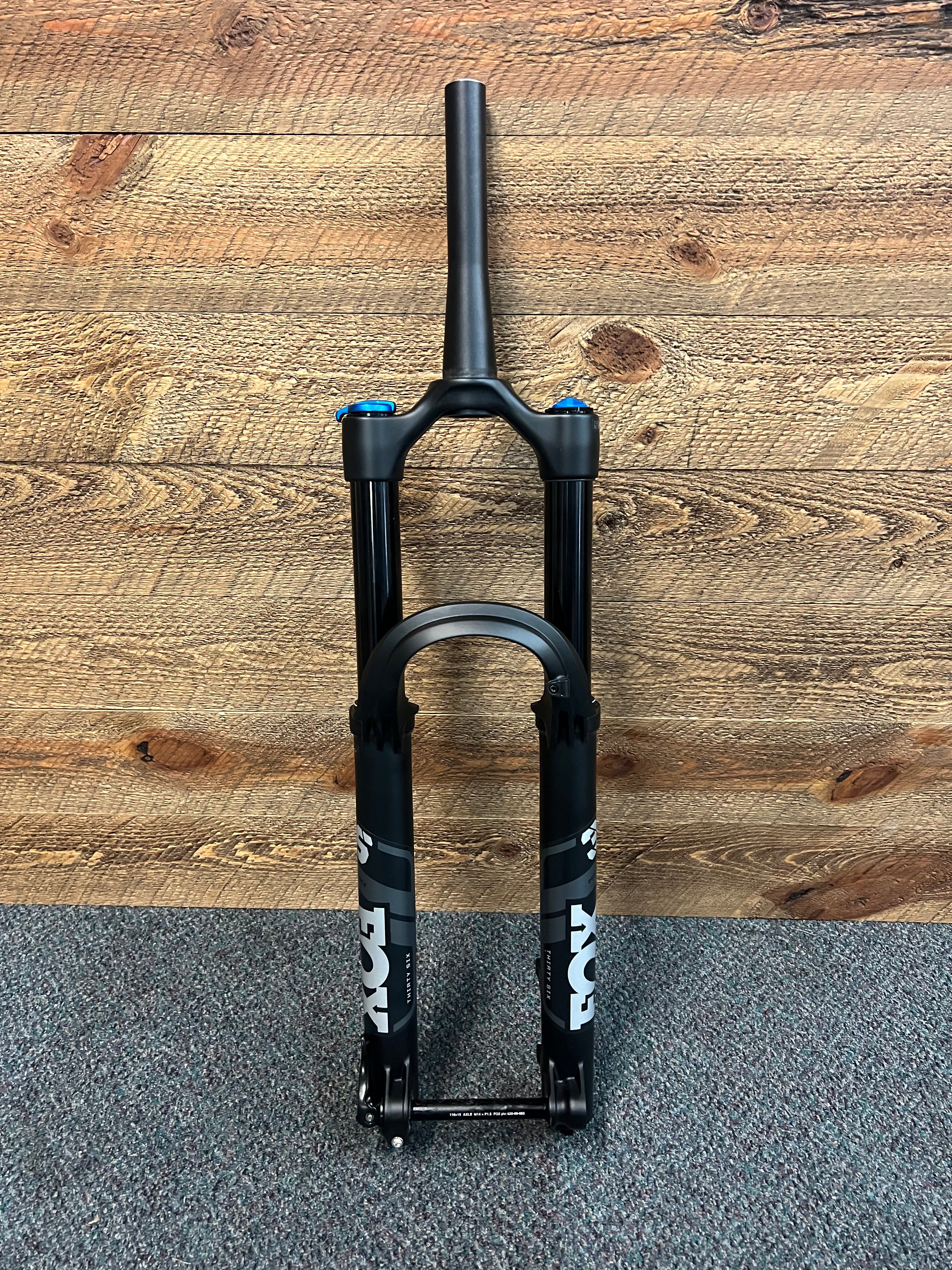 Fox 36 Performance 27.5 160mm Matte Black/Silver FITGRIP 44mm