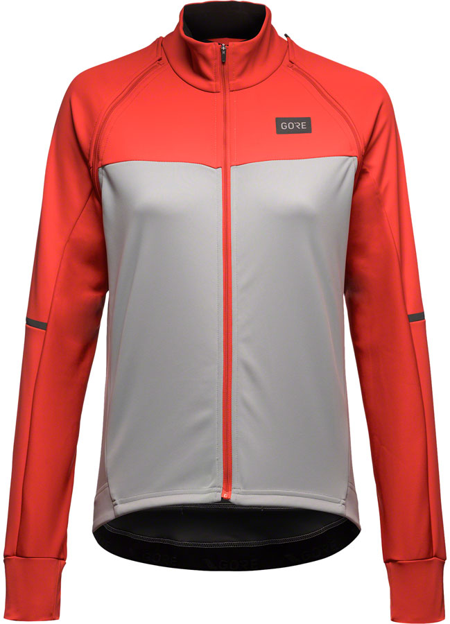 Gorewear Phantom Jacket - Lab Gray/Fireball Womens Small