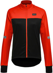 Gorewear Phantom Jacket - Black/Fireball Womens Small