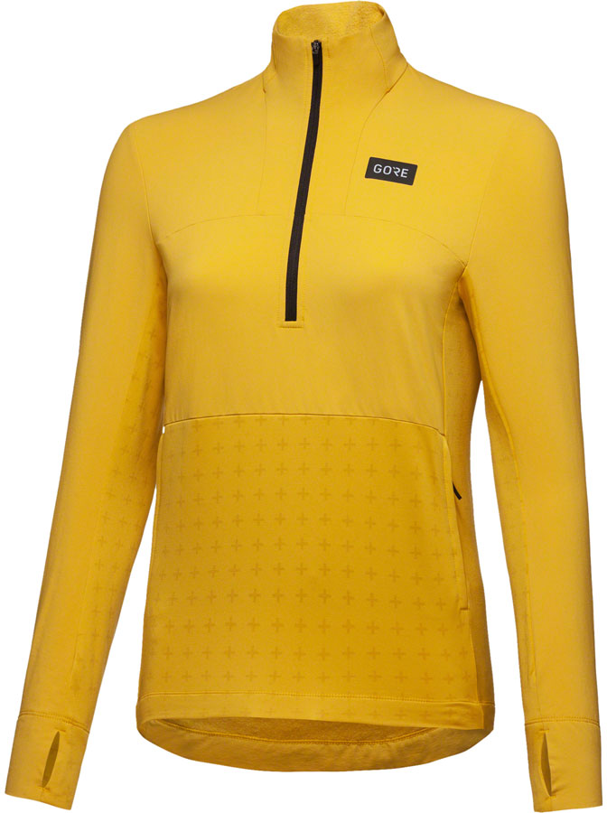 Gorewear Trail KPR Hybrid 1/2-Zip Jersey - Uniform Sand Womens Medium