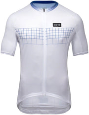 Gorewear Grid Fade Jersey 2.0 - White/Blue Womens X-Large