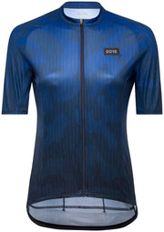 Gorewear Rain Camo Jersey - Womens Blue X-Small