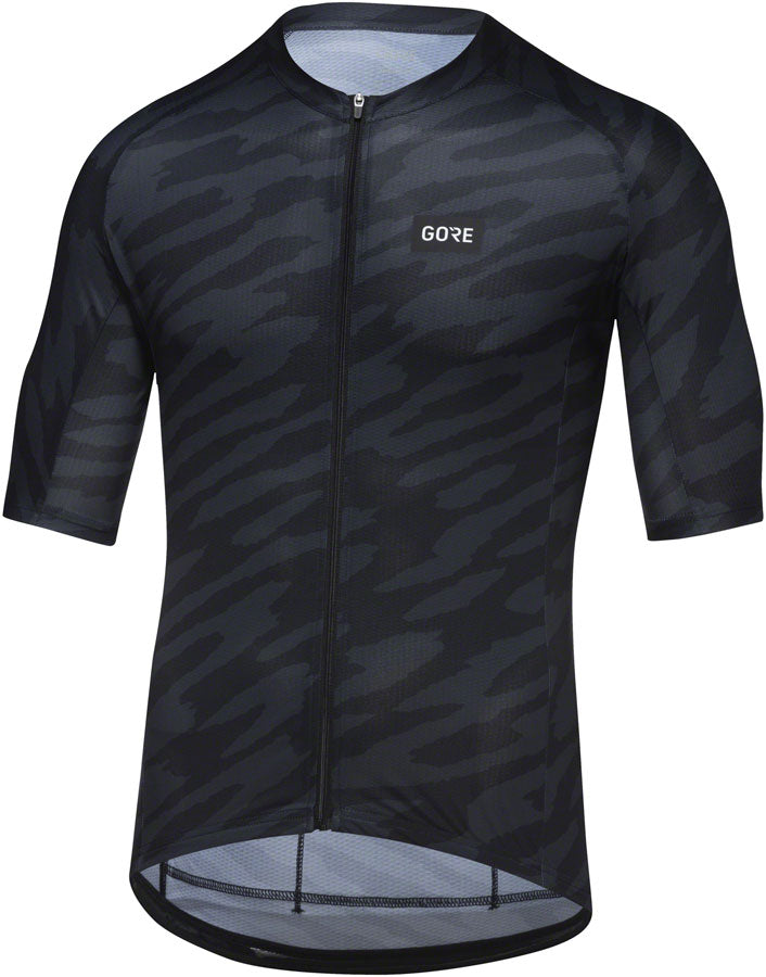 Gorewear Organic Camo Jersey - Black Mens Small
