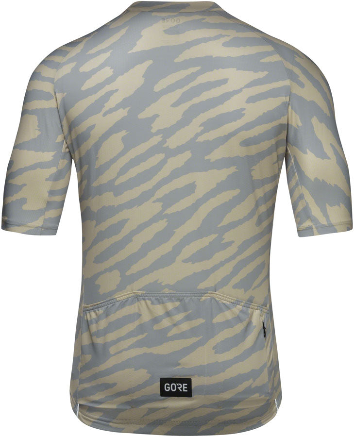 Gorewear Organic Camo Jersey - Tech Beige/Gray Mens Small