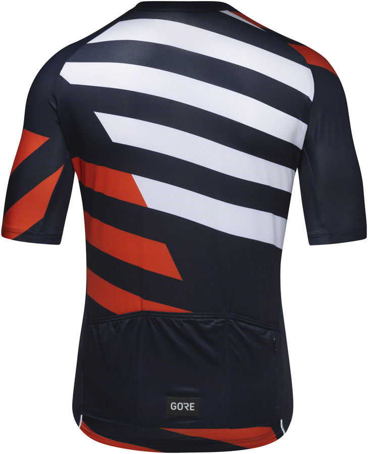 Gorewear Spirit Signal Jersey - Blue/Fire Mens Small