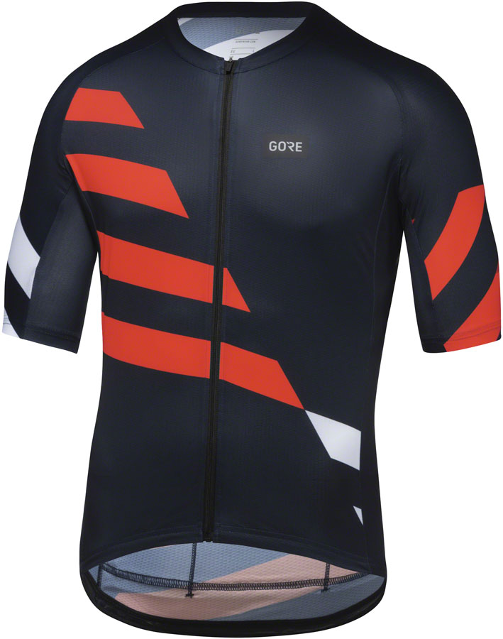 Gorewear Spirit Signal Jersey - Blue/Fire Mens X-Large