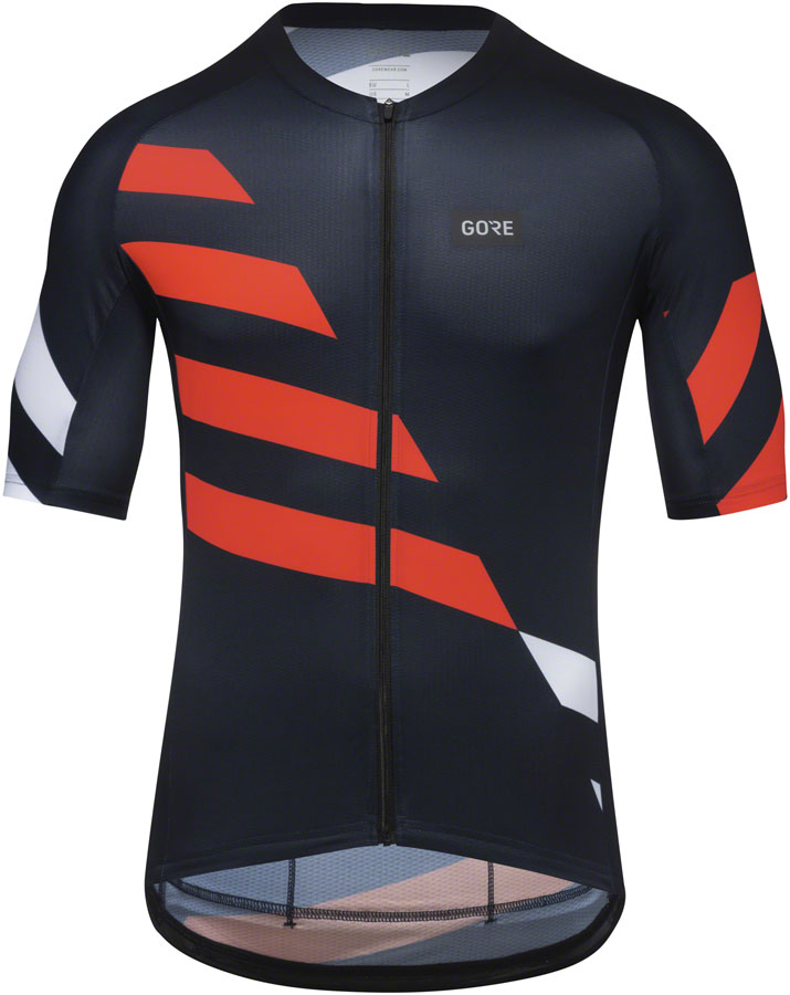 Gorewear Spirit Signal Jersey - Blue/Fire Mens Small