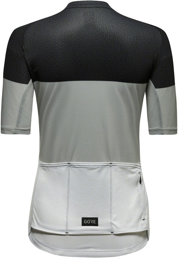 Gorewear Spirit Stripes Jersey - Black/Lab Gray Womens Large 12/14