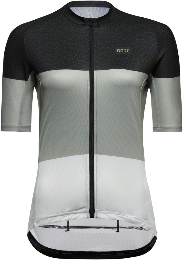 Gorewear Spirit Stripes Jersey - Black/Lab Gray Womens Medium 8/10
