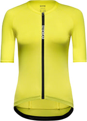 Gorewear Spinshift Jersey - Neon Yellow Womens Small/4-6