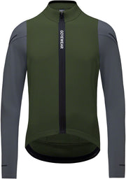 Gorewear Spinshift Thermo Long Sleeve Jersey - Green/Graphite Mens Large
