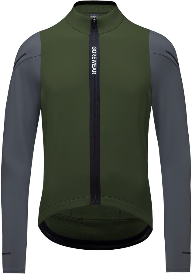 Gorewear Spinshift Thermal Jersey - Green/Graphite Mens X-Large