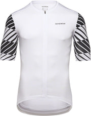 Gorewear Swiftride Optical Jersey - White/Black Mens Small