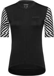 Gorewear Swiftride Optical Jersey - Black/White Womens Medium