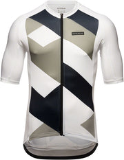Gorewear Spirit Signal Jersey - White/Lab Gray Mens Small