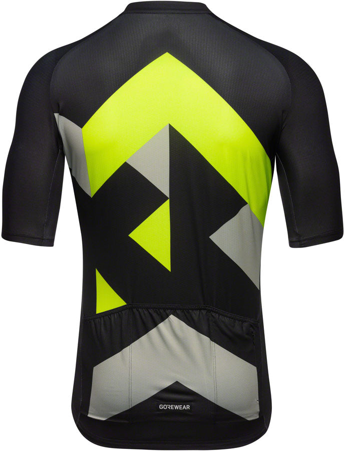 Gorewear Spirit Signal Jersey - Black/Yellow Mens 2X-Large