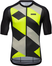 Gorewear Spirit Signal Jersey - Black/Yellow Mens Large