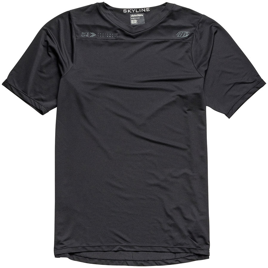 Troy Lee Designs Skyline Short Sleeve Jersey – Mono Black X-Large