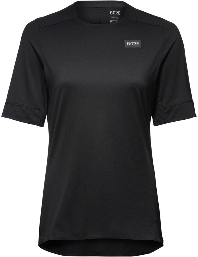 Gorewear Trail KPR Tech Jersey - Black Womens Medium