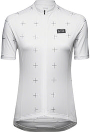 Gorewear Daily Jersey - White/Black Womens Small/4-6