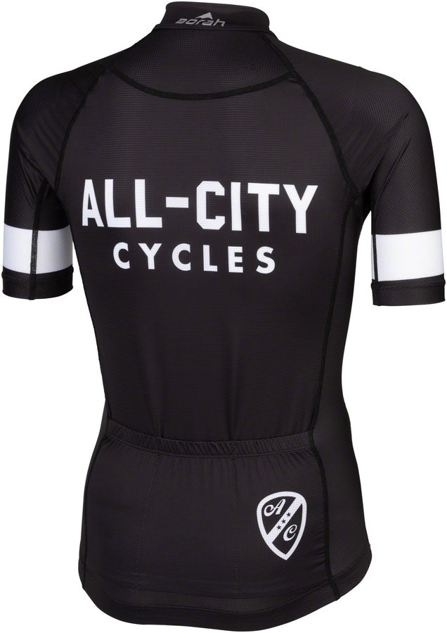 All-City Classic 4.0 Mens Jersey - Black White Medium