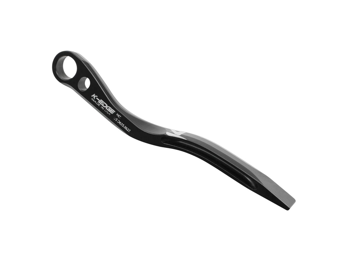 K-EDGE Pro Road Braze-on Chain Catcher Black