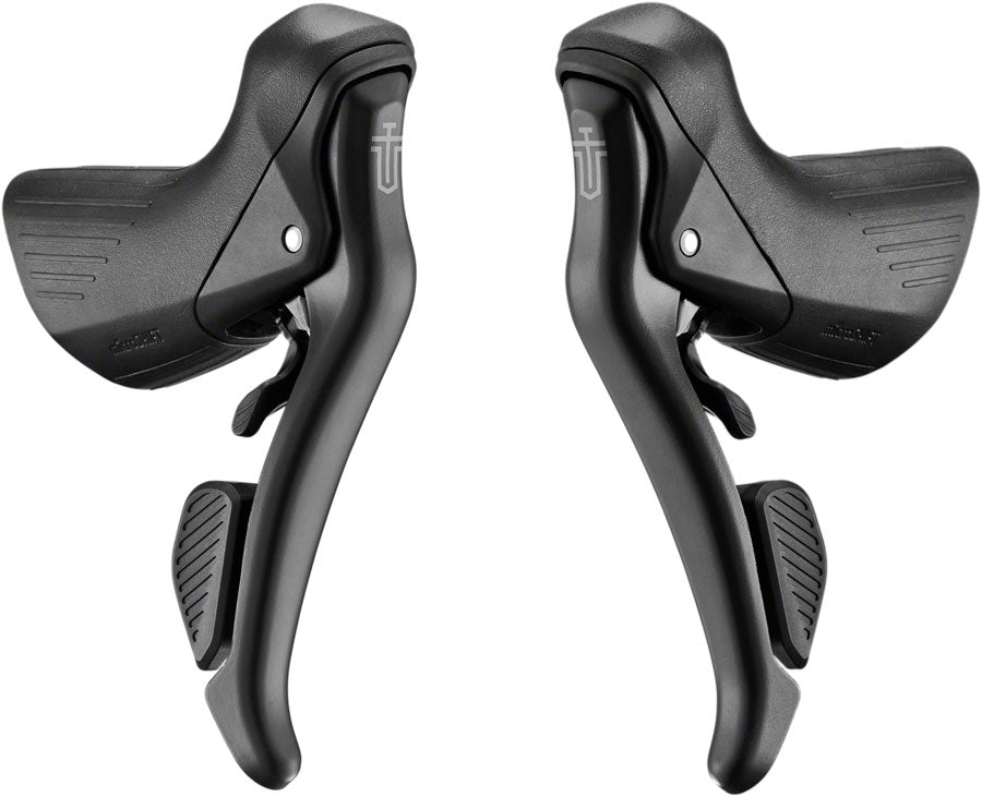 microSHIFT Sword BLK 2x9-Speed Groupset - Includes Brake/Shifters Front Derailler Braze-On Rear Derailleur Long Cage 11-38t Cassette