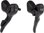 microSHIFT R7 Drop Bar Shift Lever Set - 2 x 7-Speed Shimano Compatible BLK