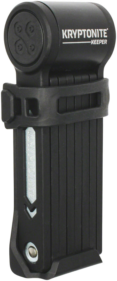 Kryptonite Keeper Mini Folding Lock - Includes Bracket Black