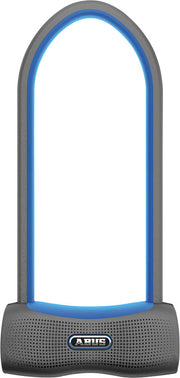 Abus 770A SmartX U-Lock - 4.2 x 11.8" Keyless BLK/Silver Includes USKF Bracket