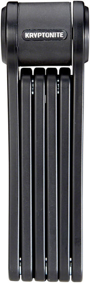 Kryptonite Keeper 585 Folding Lock: Black 85cm 3mm