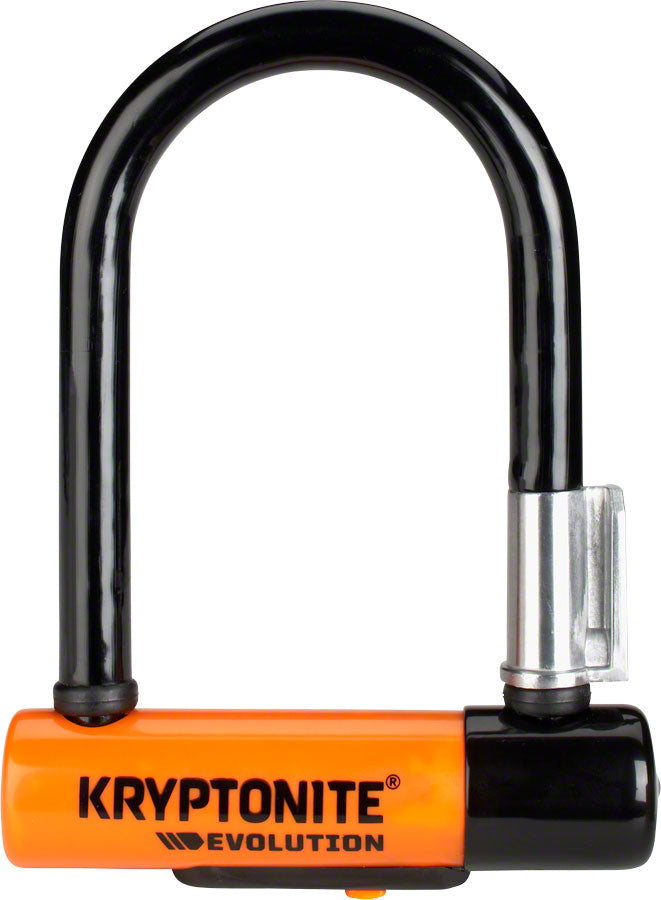 Kryptonite Evolution Series U-Lock - 3.25 x 5.5" Keyed BLK Includes bracket