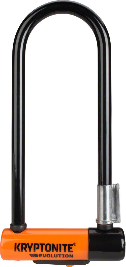 Kryptonite Evolution Series U-Lock - 3 x 9.5" Keyed Black Includes bracket