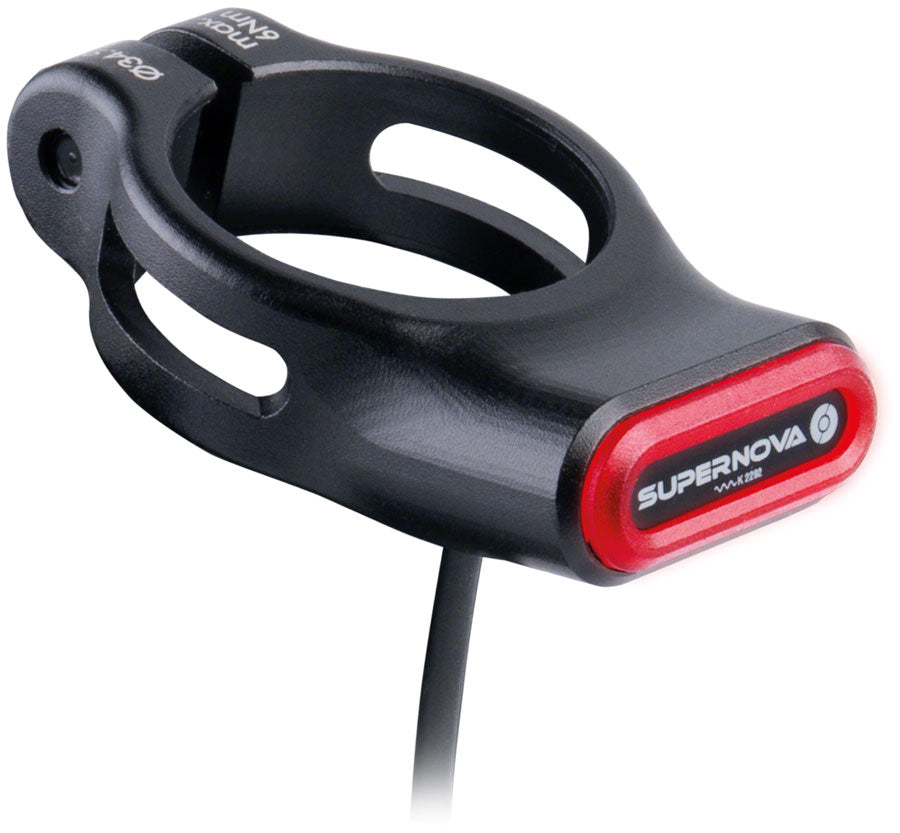 Supernova TL3 Mini 12V Seatpost Clamp -27.2mm Black
