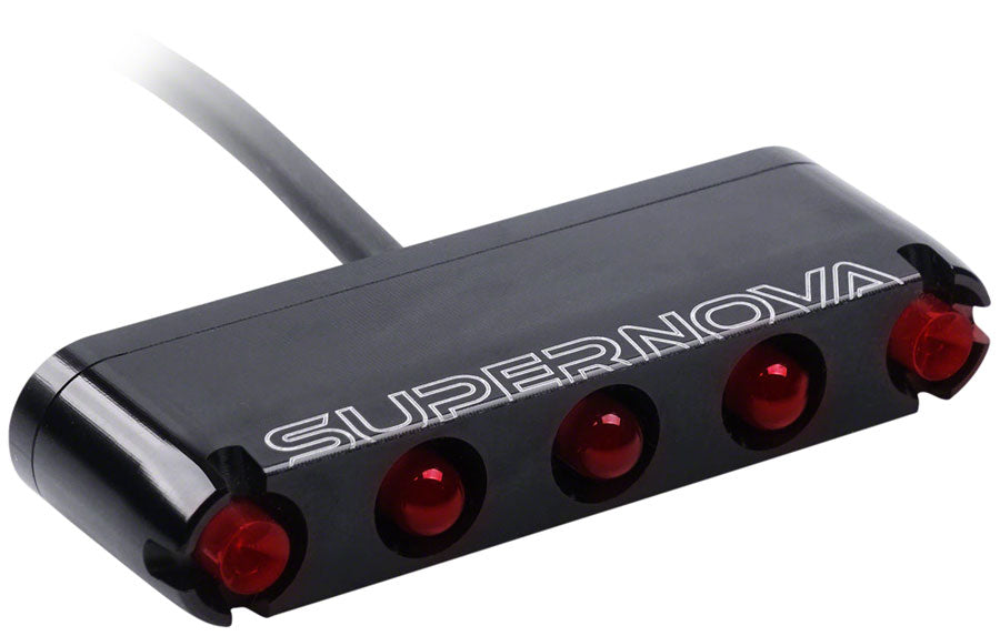 Supernova M99 eBike Taillight: 12V Black