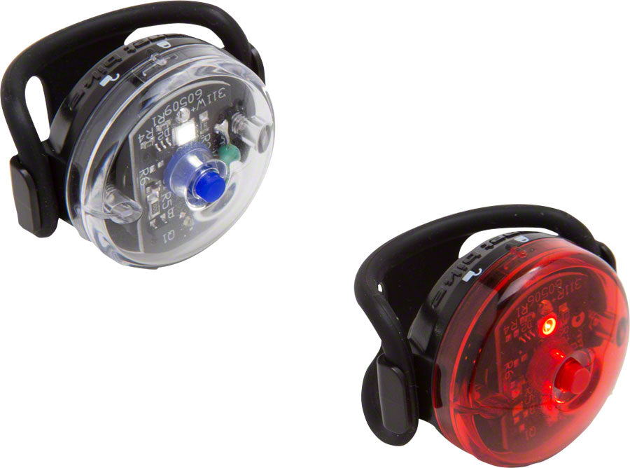 Planet Bike Beamer 1/Blinky 3 Headlight/Taillight Set - Black