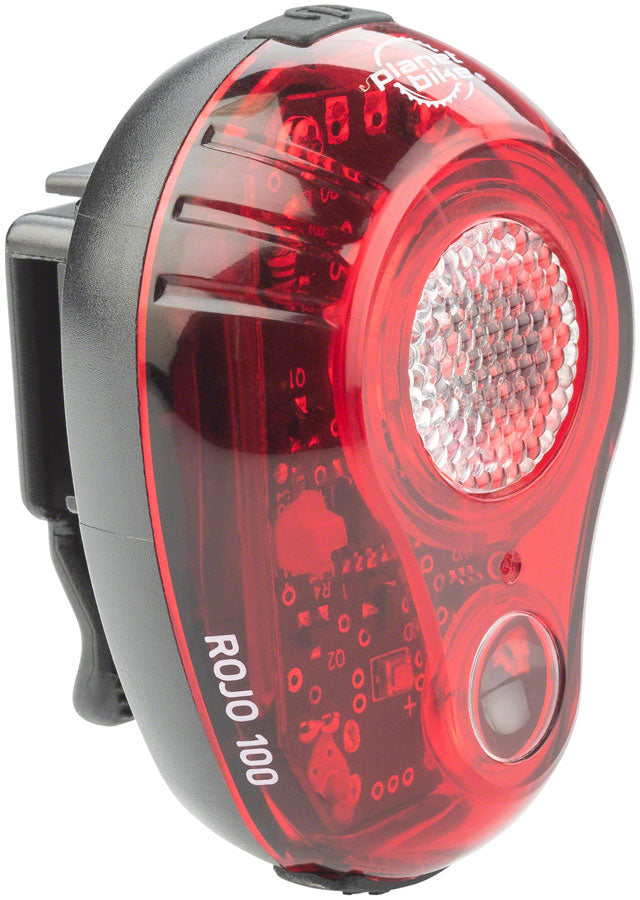 Planet Bike Rojo 100 Taillight - USB Rechargeable Red