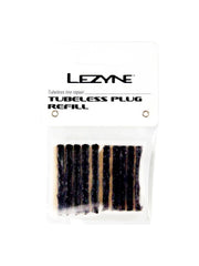 Tire Part Lezyne Tubeless Plug Refill Black Pack of 10