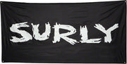 Surly Banner: Black 36 x 72"