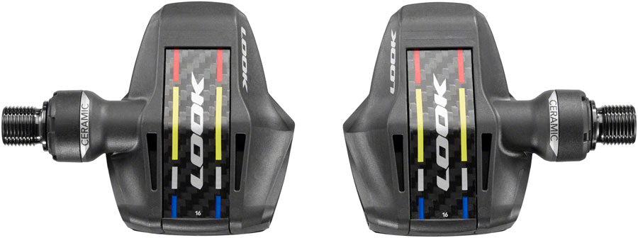 LOOK KEO BLADE CARBON CERAMIC Ti Pedals - Single Sided Clipless Titanium 9/16" BLK