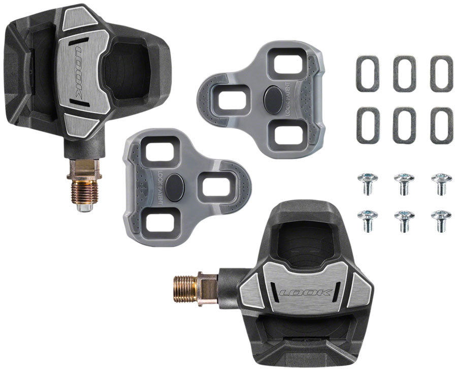 LOOK KEO BLADE Carbon Single Power Pedals - Single Sided Clipless Chromoly 9/16" BLK 12Nm