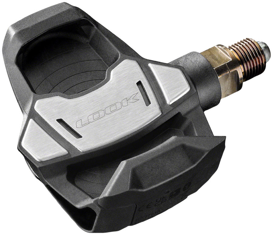 LOOK KEO BLADE Carbon Single Power Pedals - Single Sided Clipless Chromoly 9/16" BLK 12Nm