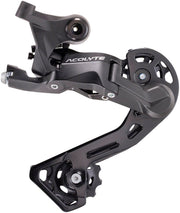 microSHIFT Acolyte Rear Derailleur - 8 Speed Medium Cage Black