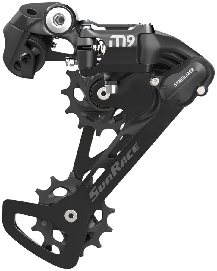 SunRace M900 Rear Derailleur - 9-Speed Medium Cage Black